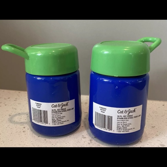 Kids lunchbox food jars dinosaurs - Picture 3 of 3